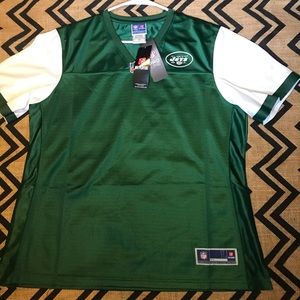 NWT NFL New York jets jersey large